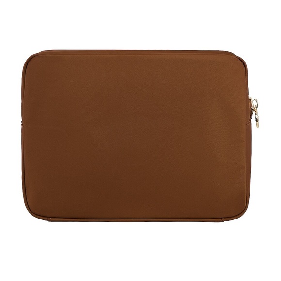 Stoney clover lane chocolate brown large homecoming pouch travel - Picture 2 of 3